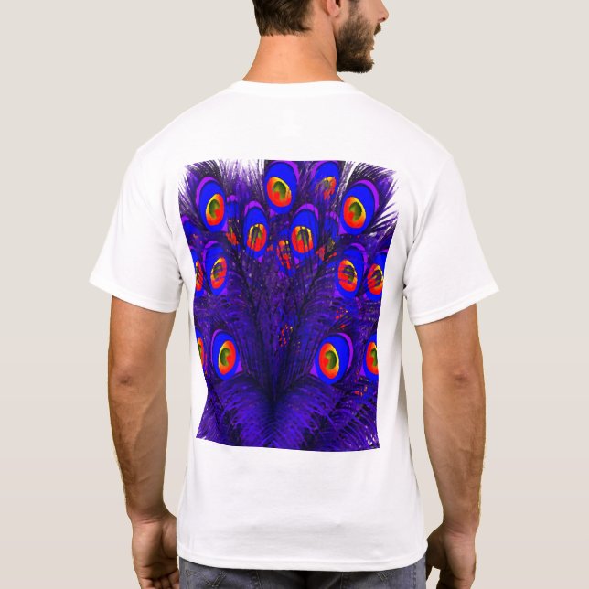 Camiseta Penas de Peacock (Verso)