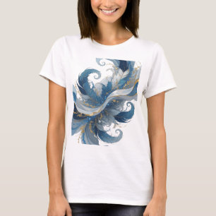 Camiseta Penas Prateadas Clássicas DO NORTE