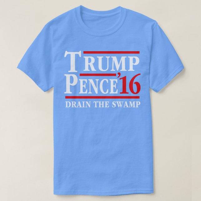 Camiseta Pence Drain The Swamp (Frente do Design)