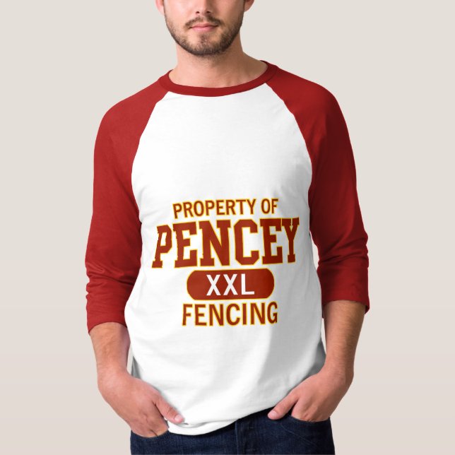 Camiseta Pencey que cerca o jérsei (Frente)