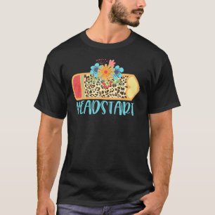 Camiseta Pêncil Leopard Cheetah Impressão Teach Love