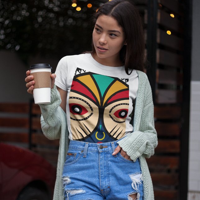 Camiseta Pende Tribal Art (Criador carregado)