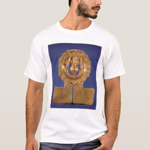 Camiseta Pendente que representa um disco do sol, Zaachila