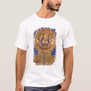 Camiseta Pendente que representa um disco do sol, Zaachila