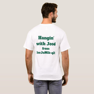 Camiseta Pendurado Com José