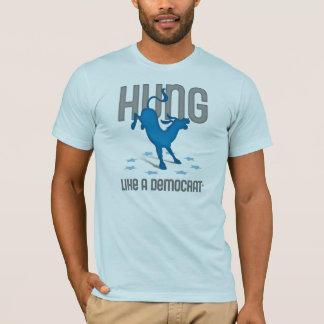 Camiseta Pendurado como uma Democrata