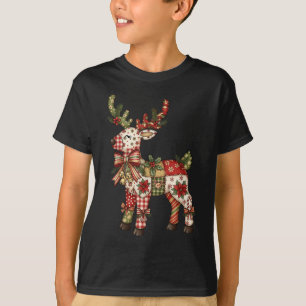 Camiseta Peneira de Arco de Coquetes de Reindeer Pijamas de