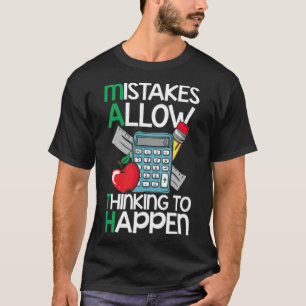 Camiseta Penelope de desenho animado de Math Mathematics Gi