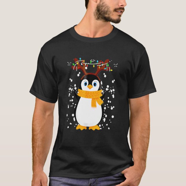 Camiseta Peng De Natal Uin Rein Deer San Ta Paja M (Frente)