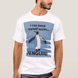Camiseta Penguin Aquatic Flevless Animal Funny