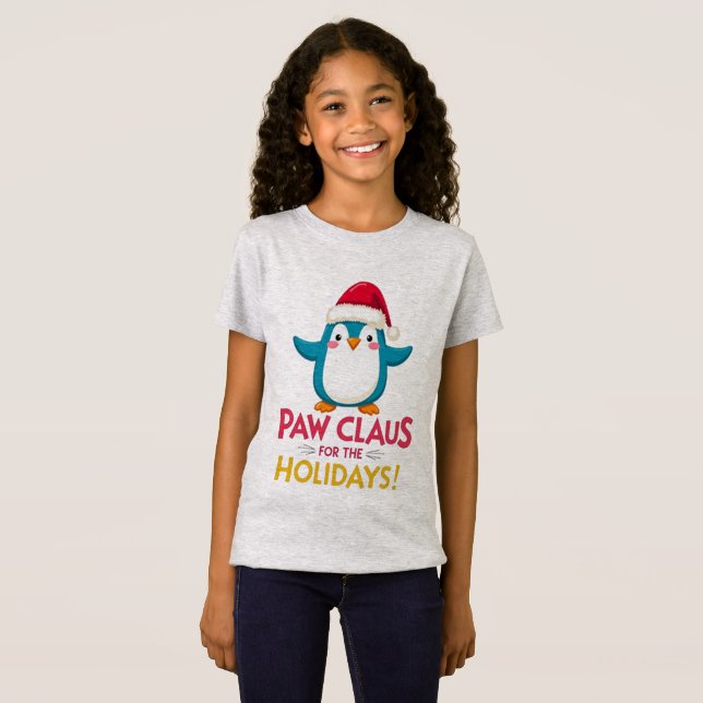Camiseta Penguin Cheer (Frente Completa)