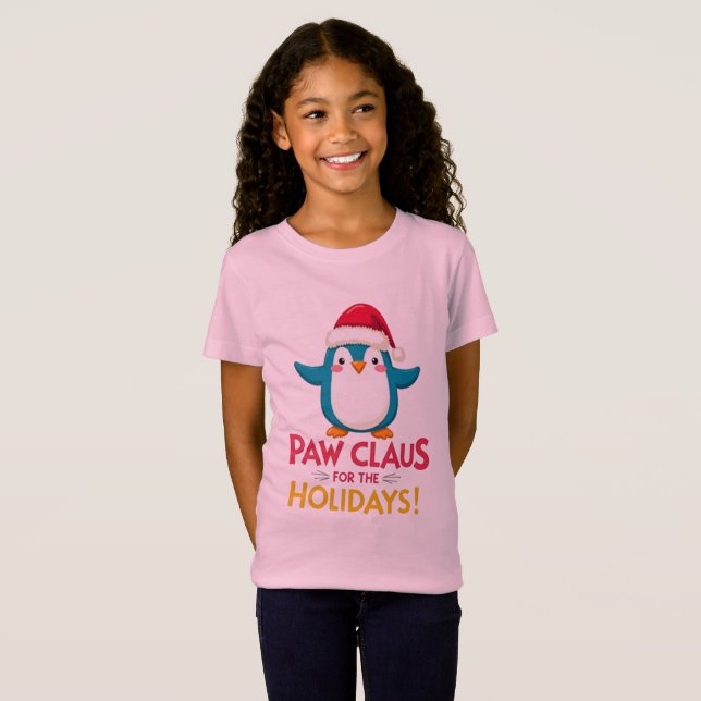 Camiseta Penguin Cheer (Frente Completa)