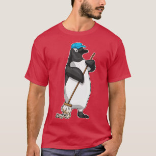 Camiseta Penguin Cleaner Mop