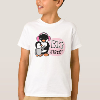 Camiseta Penguin da Irmã Grande