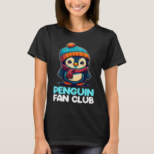 Camiseta Penguin Fan Club Penguin Crianças Meninas 7