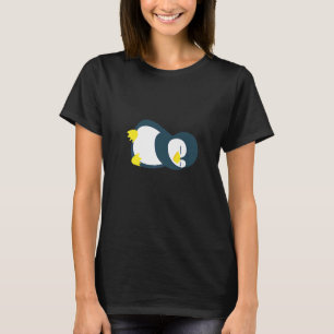 Camiseta Penguin Lady Aquatic Bird Ornith Animal Voador