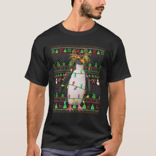 Camiseta Penguin Lover Correspondente Papais noeis Feios Im