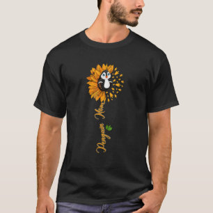 Camiseta Penguin Mãe Amante de os animais De Pinguim Girass