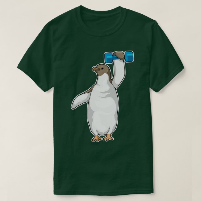Camiseta Penguin Malhação Dumbbell (Frente do Design)