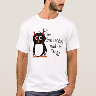 Camiseta Penguin™ mau fez-me fazê-lo