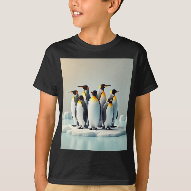 Camiseta Penguin Pack - Legal e unido (Frente)