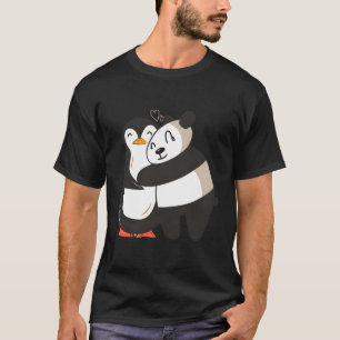 Camiseta Penguin Panda Love