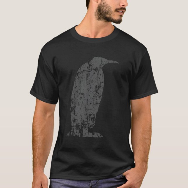 Camiseta Penguin Penguin Impressão (Frente)