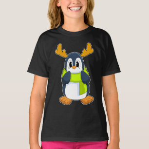 Camiseta Penguin Reindeer