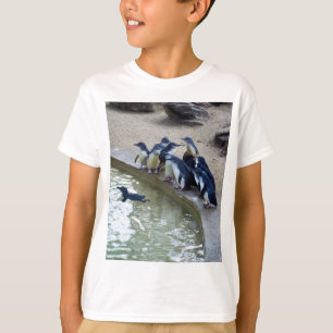 Camiseta Penguin Relay: Equipe de Natação de Pinguins