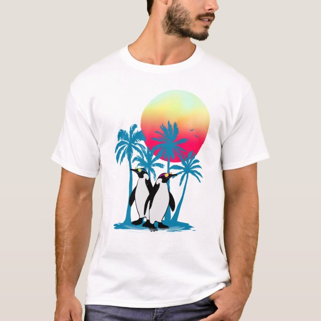 Camiseta Penguin summer vibes (Frente)
