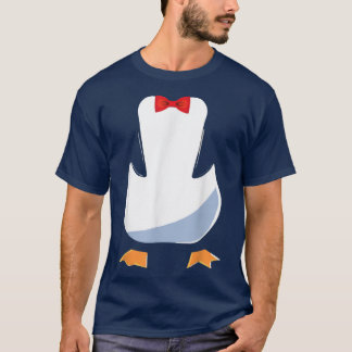 Camiseta Penguin Tuedo Halloween Costume Tu