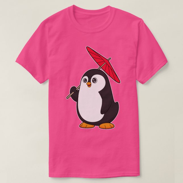 Camiseta Penguin Umbrella (Frente do Design)
