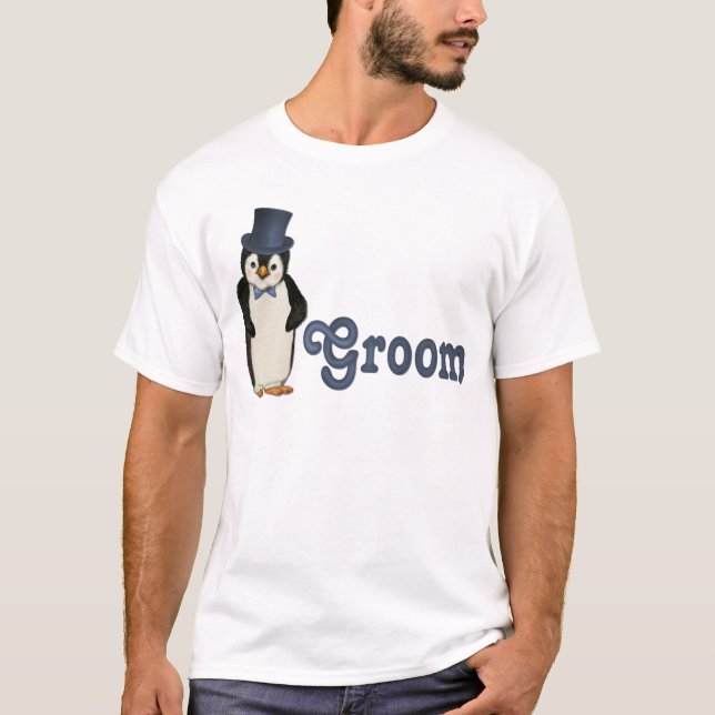 Camiseta Penguin Wedding (Frente)