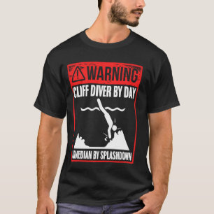 Camiseta Penhasquista de Dia Comediante por Splashdown Cl E