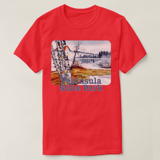 Camiseta Peninsula State Park (Frente do Design)