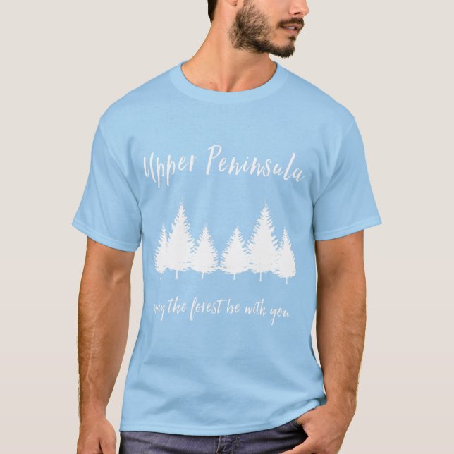 Camiseta Península Superior Michigan Yooper (Frente)