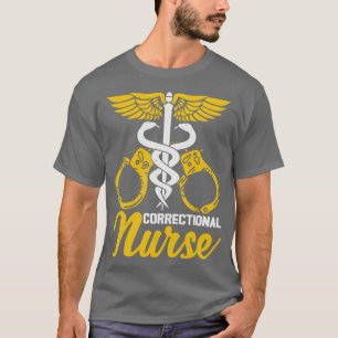 Camiseta Penitenciária de Enfermagem Corretiva