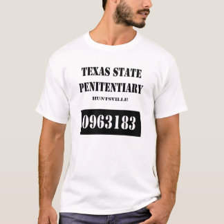 CAMISETA PENITENCIÁRIA DO ESTADO DE TEXAS