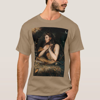 Camiseta Penitente Magdalene por Domenico Tintoretto