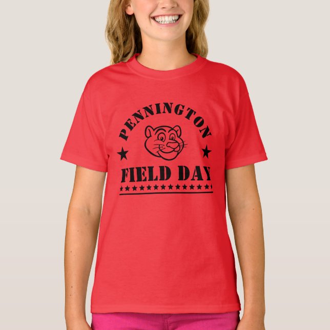 Camiseta Pennington Field Day Black (Frente)