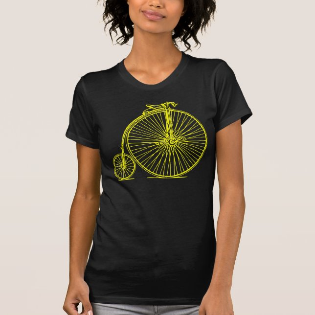 Camiseta Penny Farthing - Amarelo (Frente)