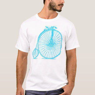 Camiseta Penny Farthing - Azul-Céu