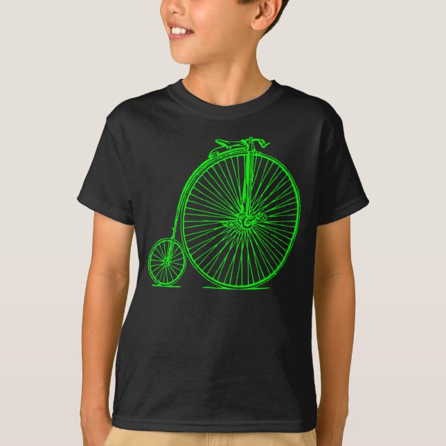 Camiseta Penny Farthing - Verde (Frente)