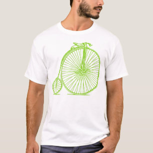 Camiseta Penny Farthing - Verde marciano