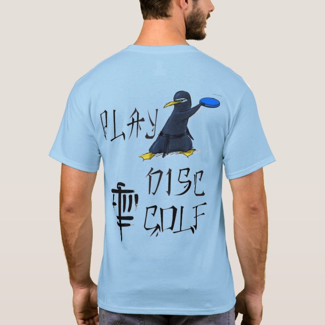 CAMISETA PENQUIN DISK GOLF T SHIRT (Verso)