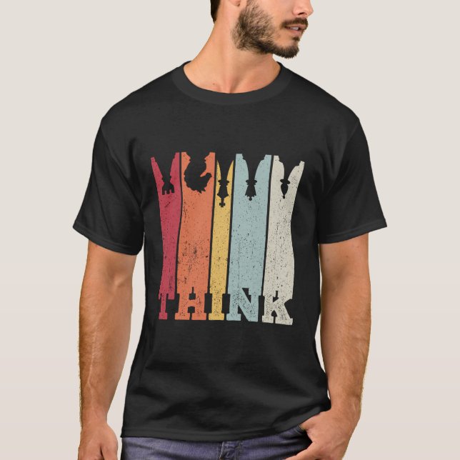 Camiseta Pensa em Chess Boardgame Melhor Jogo Chess Player  (Frente)