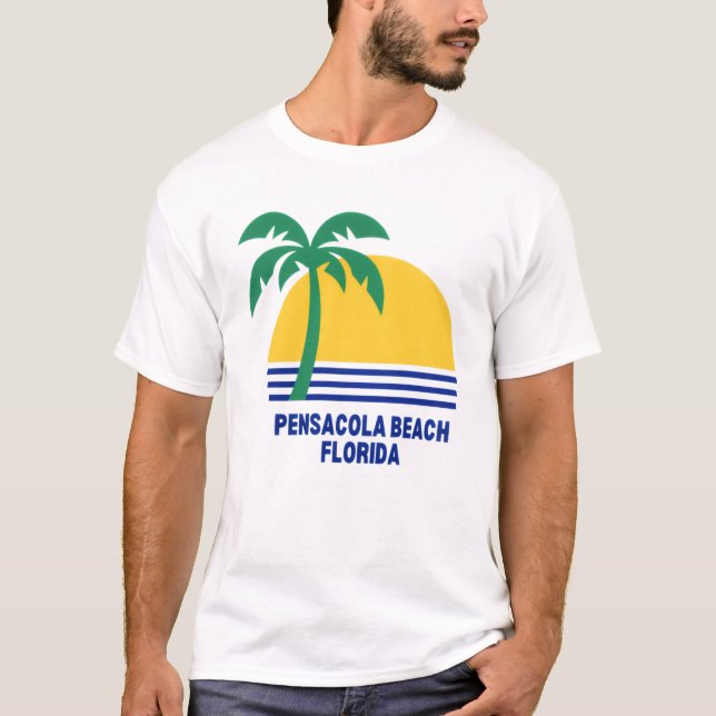Camiseta Pensacola Beach Florida T-Shirt (Frente)