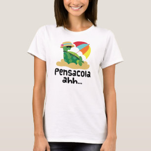 Camiseta Pensacola (tartaruga na praia)