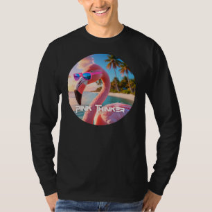 Camiseta PENSADOR ROSA - Flamingo ROSA