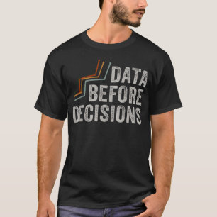 Camiseta Pensamento Analítico Dados Antes